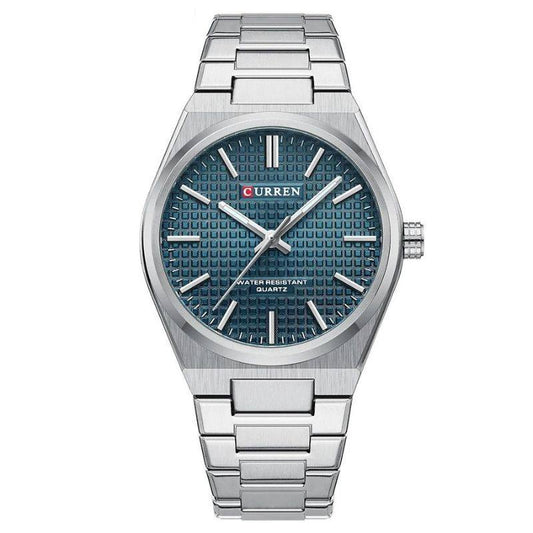 Blokes' Brushed Stainless Steel Watch | Aether