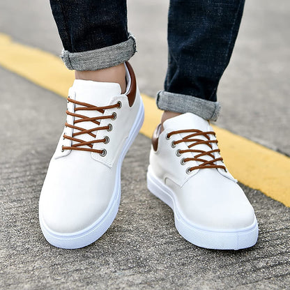 Magnus - Blokes' Trainers with a Crisp White Sole