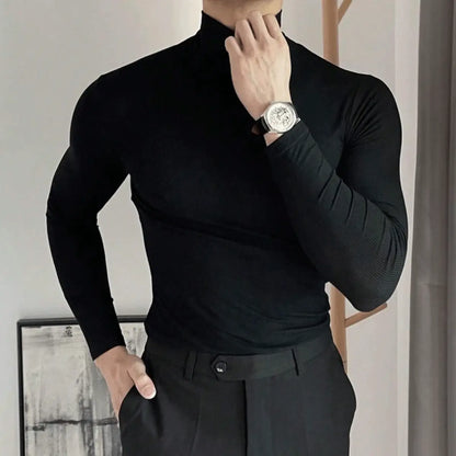 Clark® Snug High Neck Jumper for Blokes (Bargain Discount)