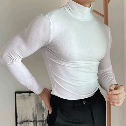 Clark® Snug High Neck Jumper for Blokes (Bargain Discount)