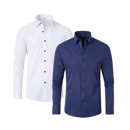 Men's Slim Fit UltraTech™ Dress Shirt (Grab One, Get One Free!)