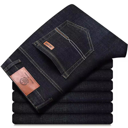 TAVAREZ ELASTIC STRAIGHT-LEG JEANS BUNDLE [BUY 2, GET 3]