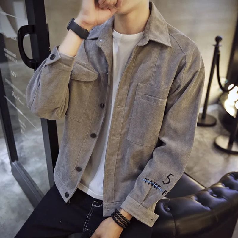 Men's Cord Shirt Jacket – Perfect for a Proper British Look!